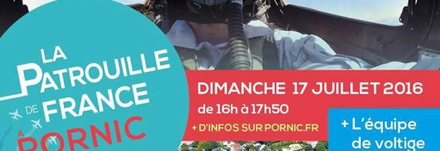 Pornic - Patrouille de France et le RAFALE 