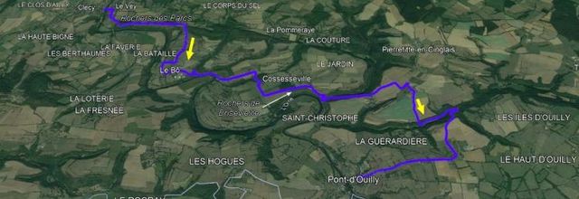 Tour de la Suisse Normande (jour 1) : du Vey au Bô