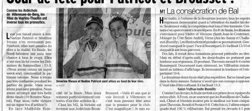 Jour de fete le dauphiné du 09 juillet 2018 