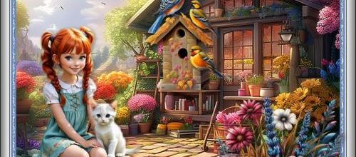 Nourrissons les oiseaux . 