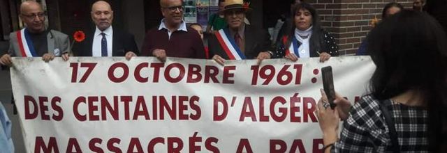 Commémoration du 17 octobre 1961 à Grenoble