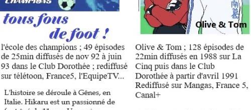Nostalgiques ? club Dorothée d.a. 90-94 -Olive et Tom...