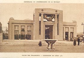 Inauguration de l'exposition internationale de Liège de 1930