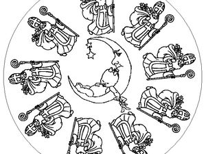 Mandalas: saint Nicolas