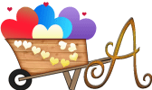 Alphabet livraison de coeur