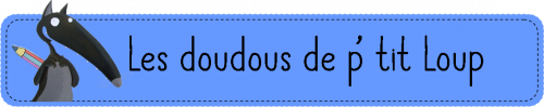 Affichage pour le dortoir des "doudous"