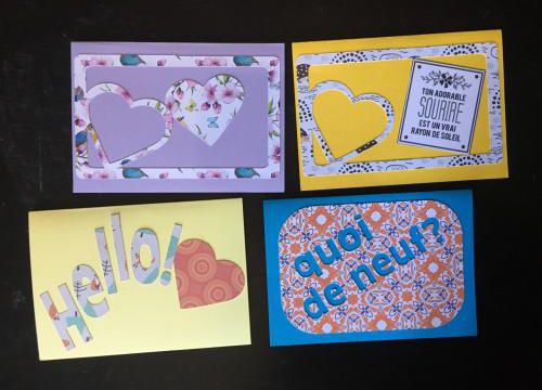 Des cartes, encore et encore...