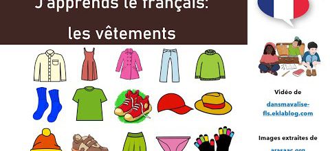 Le lexique des vêtements