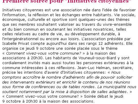 annonce dans Centre-Presse