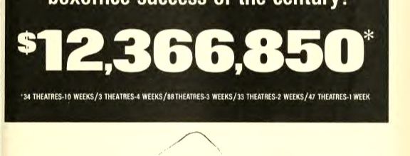 BOX OFFICE USA DU 2 JANVIER 1968 AU 8 JANVIER 1968