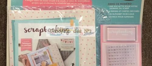 N° 1 L'atelier scrapbooking - Test 
