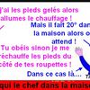 Un peu d'humour en cette journée pluvieuse ravive le moral.