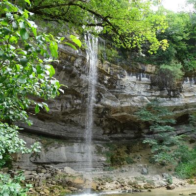 Les Cascades du Hérisson (Saut Girard-Moulin Jeunet) depuis La Fromagerie (Le Frasnois/Jura)