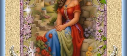 Jolie femme au chapeau .