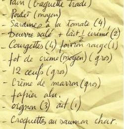 Défi N°199 : où est la liste ? 