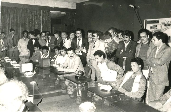 remise du Ballon d'Or à Lakhdar Belloumi