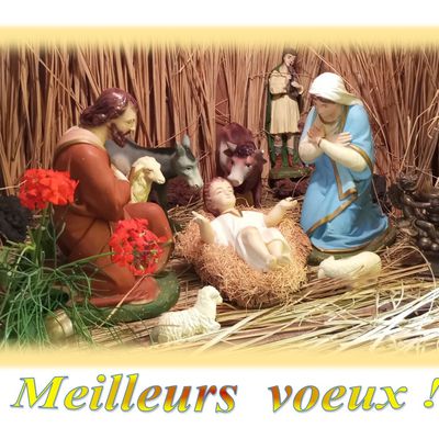 Noël... Vœux de PAIX, voeux d'Amour...