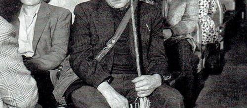 A partir d'une photo de Doisneau : "Dans le train de Juvisy."