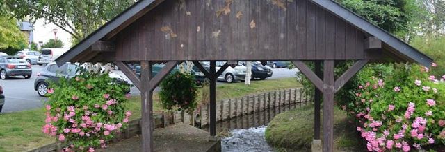 Calvados : été 2018 : Ville de Touques : Un lavoir