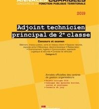 {pdf download} Adjoint technique principal de 2e classe  - Concours externe, interne, 3e concours, examen professionnele d'avancement de grade Catégorie C