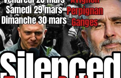 SILENCED - Agenda des projections du film de Tommy Robinson 
