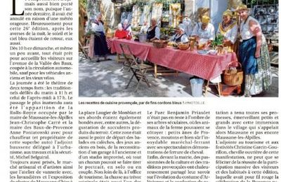 MAUSSANE  dimanche 25 août 2024