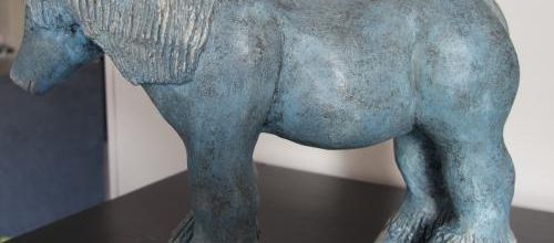 MON CHEVAL BLEU