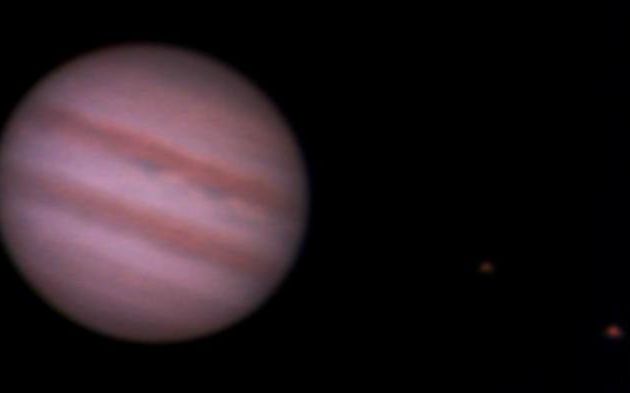 Jupiter 2016-03-15 : beaucoup d'humidité et de turbulences