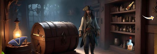 Pirate captain escape