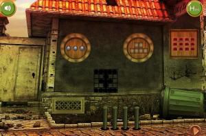 8B Abandoned mini house escape soluce