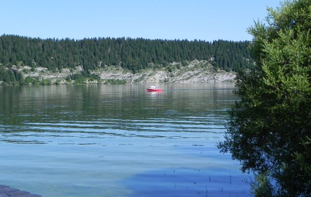 le lac de Joux en Suisse 