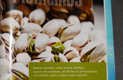 Connaissiez vous "the power of pistachios" ?