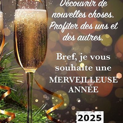 1er JANVIER 2025