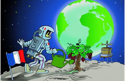 On a vendangé sur la lune...