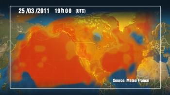 Le nuage radioactif de Fukushima passe sur les Antilles.