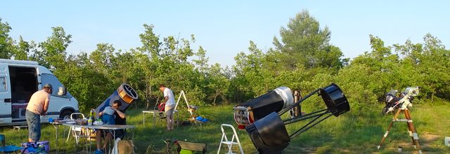 Une courte nuit d'observation avant le solstice d'été