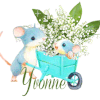 signature animee, 1ermai, muguet