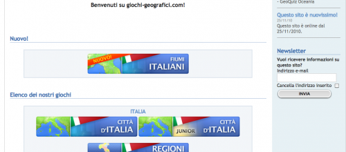 Nouveau jeu: GEOGRAFIA ITALIANA!