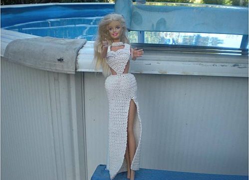 La première réalisation de la robe sexy..