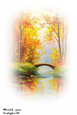 Mist paysages automne