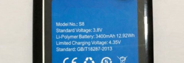 Batteria per HOMTOM S8 Mobile Cell phone - S8 (3400mAh /12.92WH) batteria di ricambio