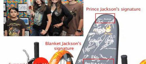 PRINCE ET BLANKET SIGNENT UN VELO POUR HANDICAPES