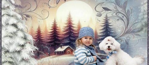 Agréable la neige...