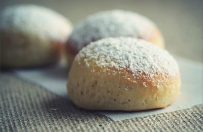 Beignets au four {à la fève tonka}
