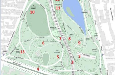 Le parc et le quartier Montsouris