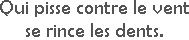Qui osera la broder?