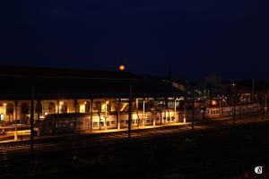 La Lune prend le train