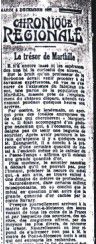 L'Est-Républicain du mardi 6 décembre 1927. (Archives dépatementales de Meurthe et Moselle) (Jérôme Leclerc)