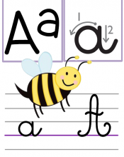 Un alphabet à afficher