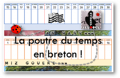 La poutre du temps en breton !